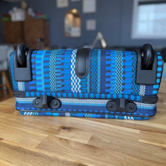 Vera Bradley On a Roll Work Bag in Cha-Cha Blue NWOT - Picture 10 of 15